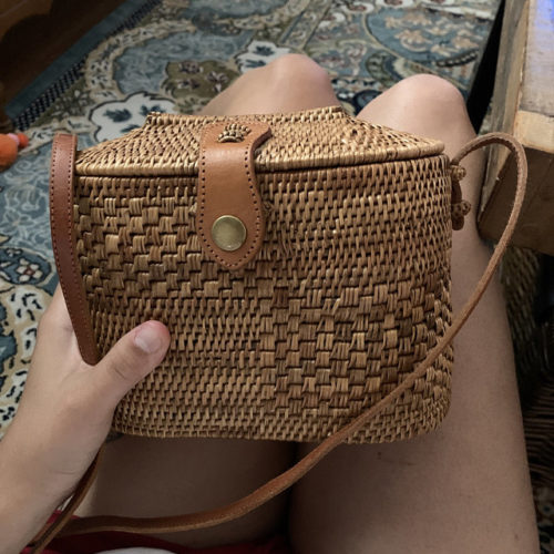 Crossbody Handwoven Bali Bag photo review