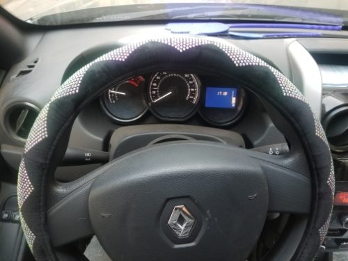 Luxury Crystal Steering Wheel Cover For Any Car photo review