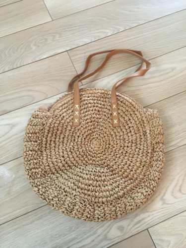 Woven Straw Bag photo review
