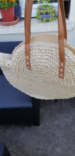 Woven Straw Bag photo review