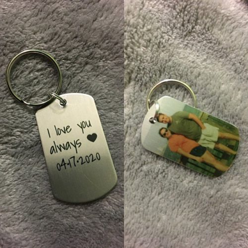 Drive Safe Keychain - Custom Name - Gift for Him - Boyfriend birthday gift photo review