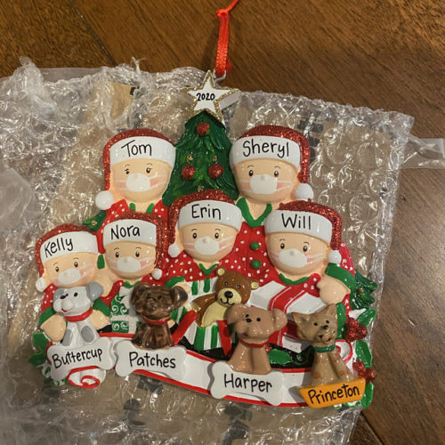 Personalized Name Christmas Ornament kit , Creative Gift for Family photo review