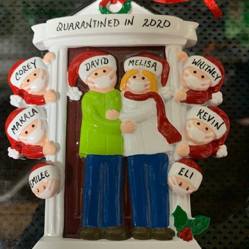 Personalized Name Christmas Ornament kit , Creative Gift for Family photo review