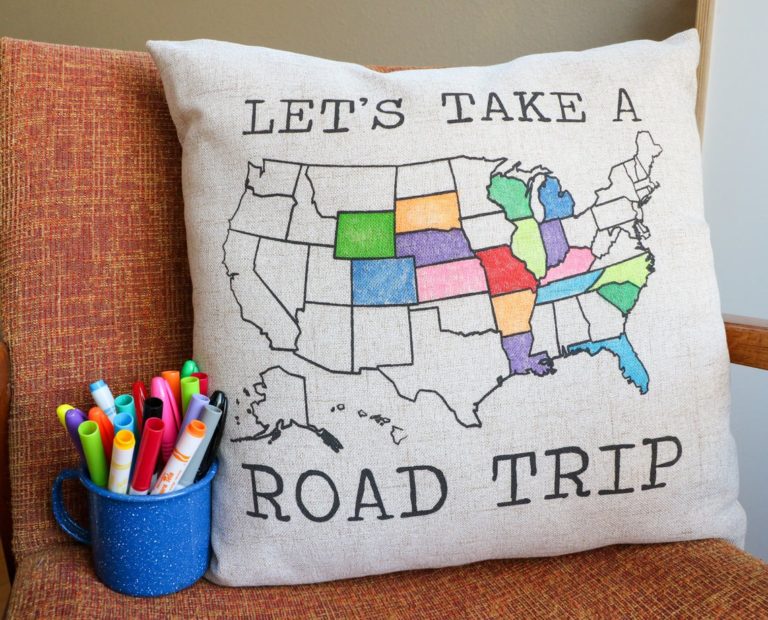 road trip travel pillow