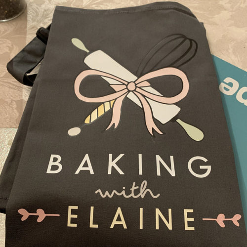 Personalised baking with adult apron, Personalised apron, Mother's day gift photo review