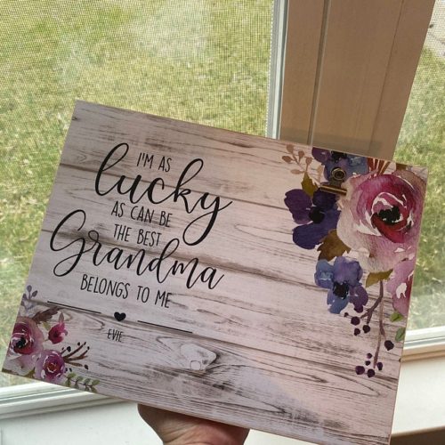Personalized Mother's Day Gift for Grandma photo review