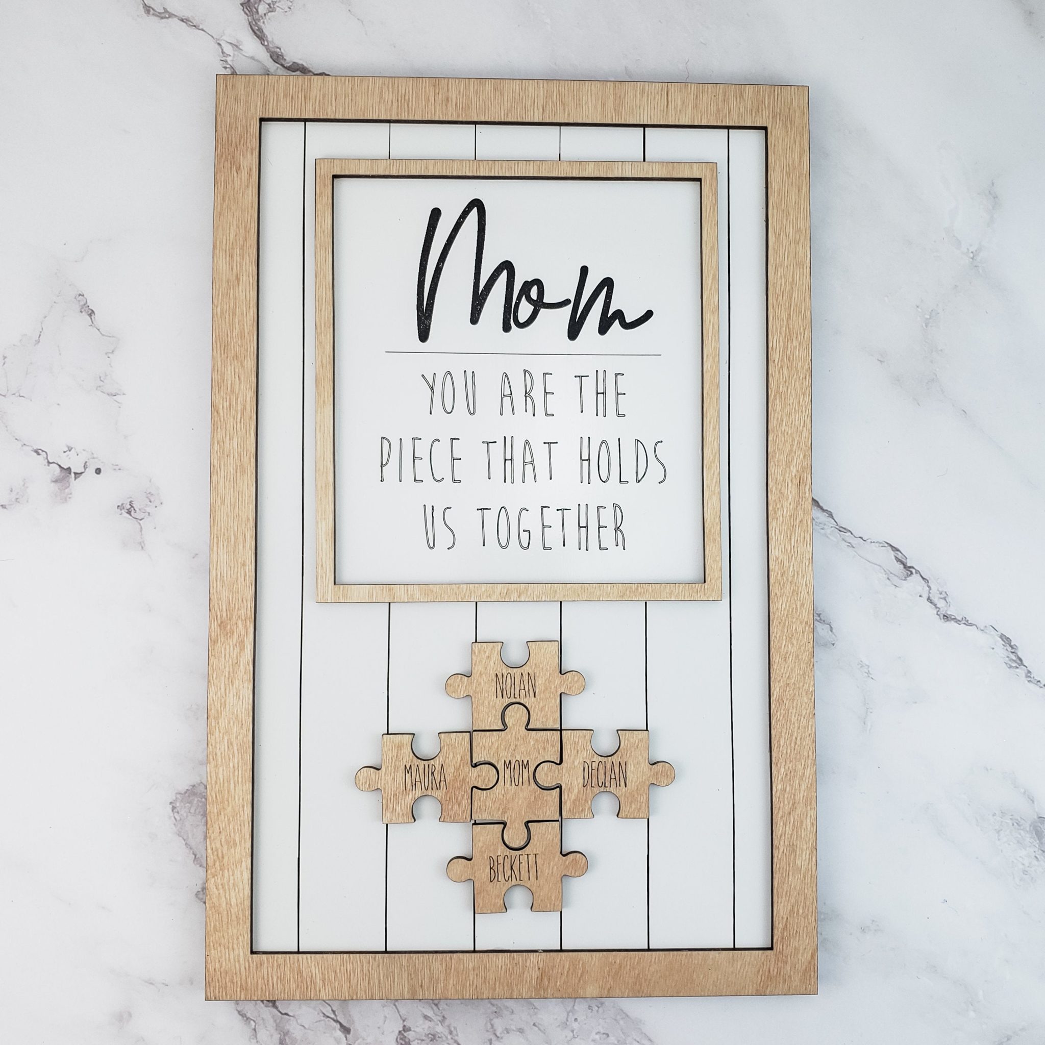 Mother's Day Puzzle Sign | Mother's Day Gift - Allhap